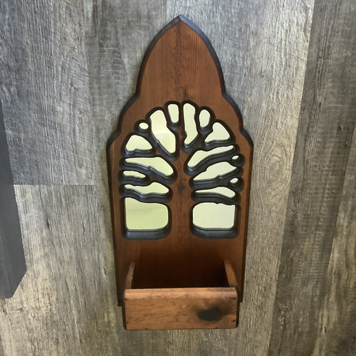 Vintage primitive carved wood - primitive,